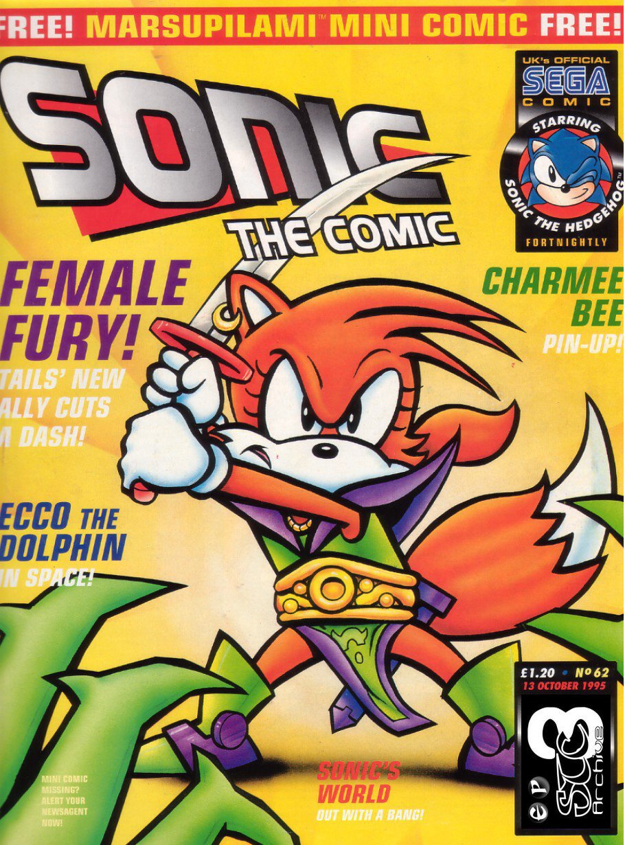 Sonic - The Comic Issue No. 062 Comic cover page